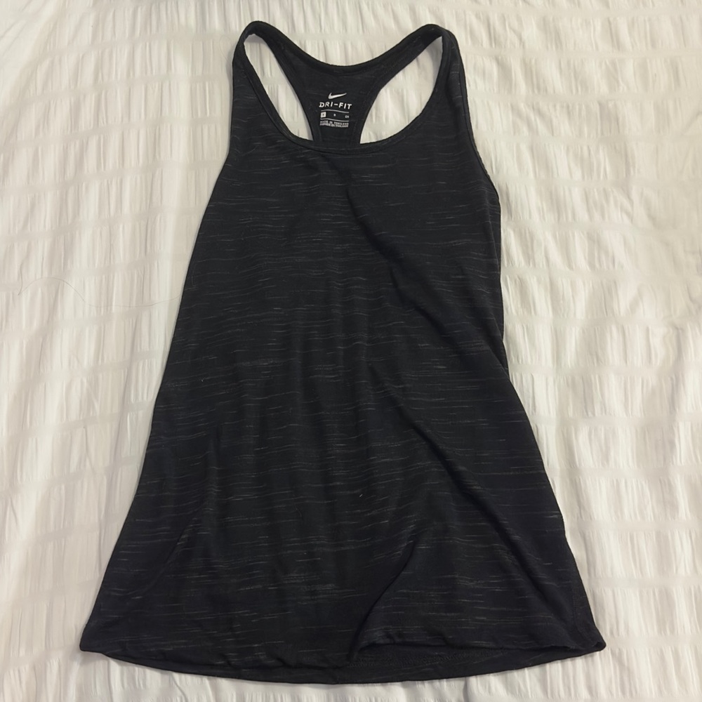 Nike Mesh detailing Black Tank size small